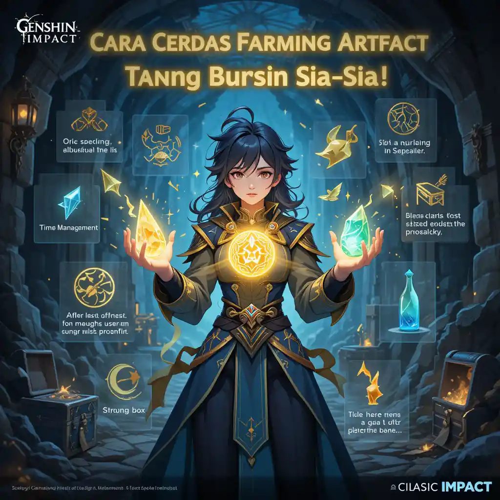 Cara Cerdas Farming Artifact Tanpa Buang Resin Sia-Sia