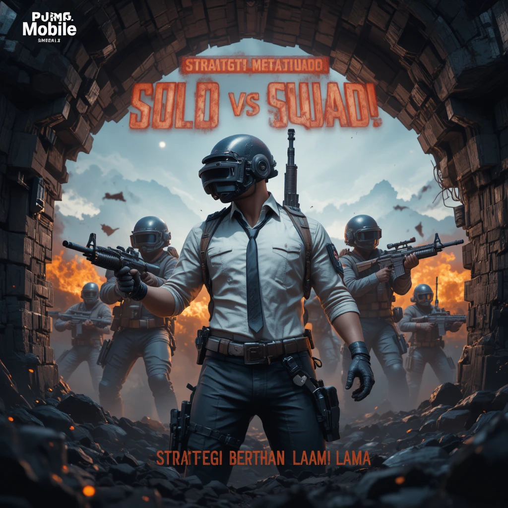 Solo vs Squad di PUBG 2025: Strategi Bertahan Lama untuk Chicken Dinner!