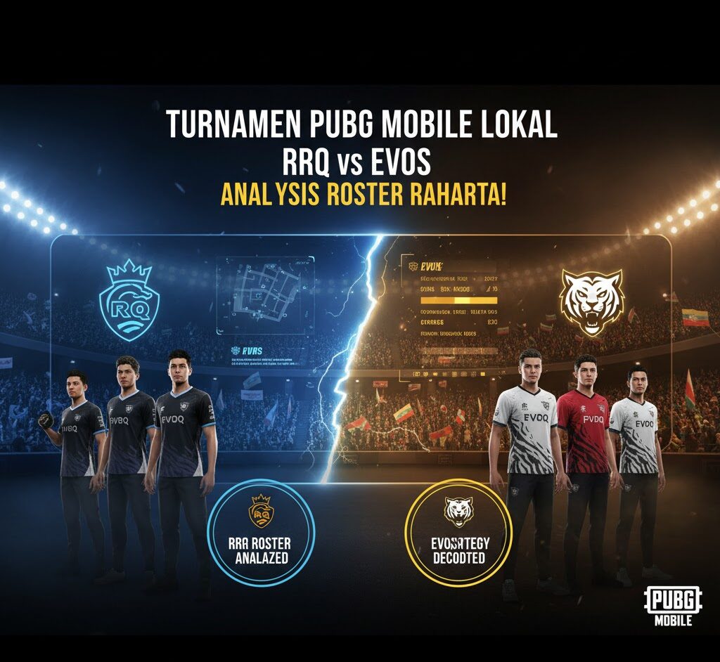 Turnamen PUBG Mobile Lokal PMNC ID Fall 2025: RRQ Ryu vs EVOS Divine, Analisis Roster Rahasia!