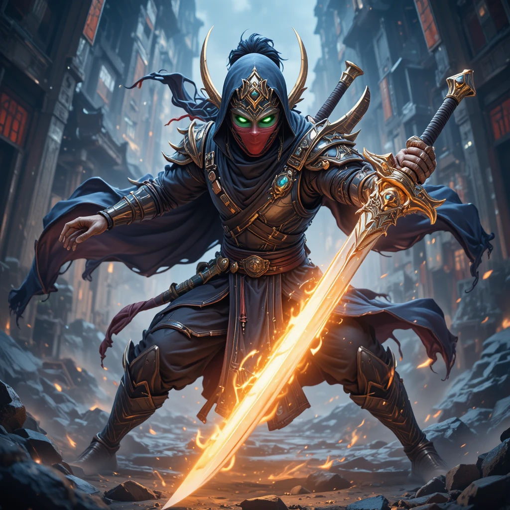 Ninja Legends: Sword Master Level Max Gila-Gilaan!