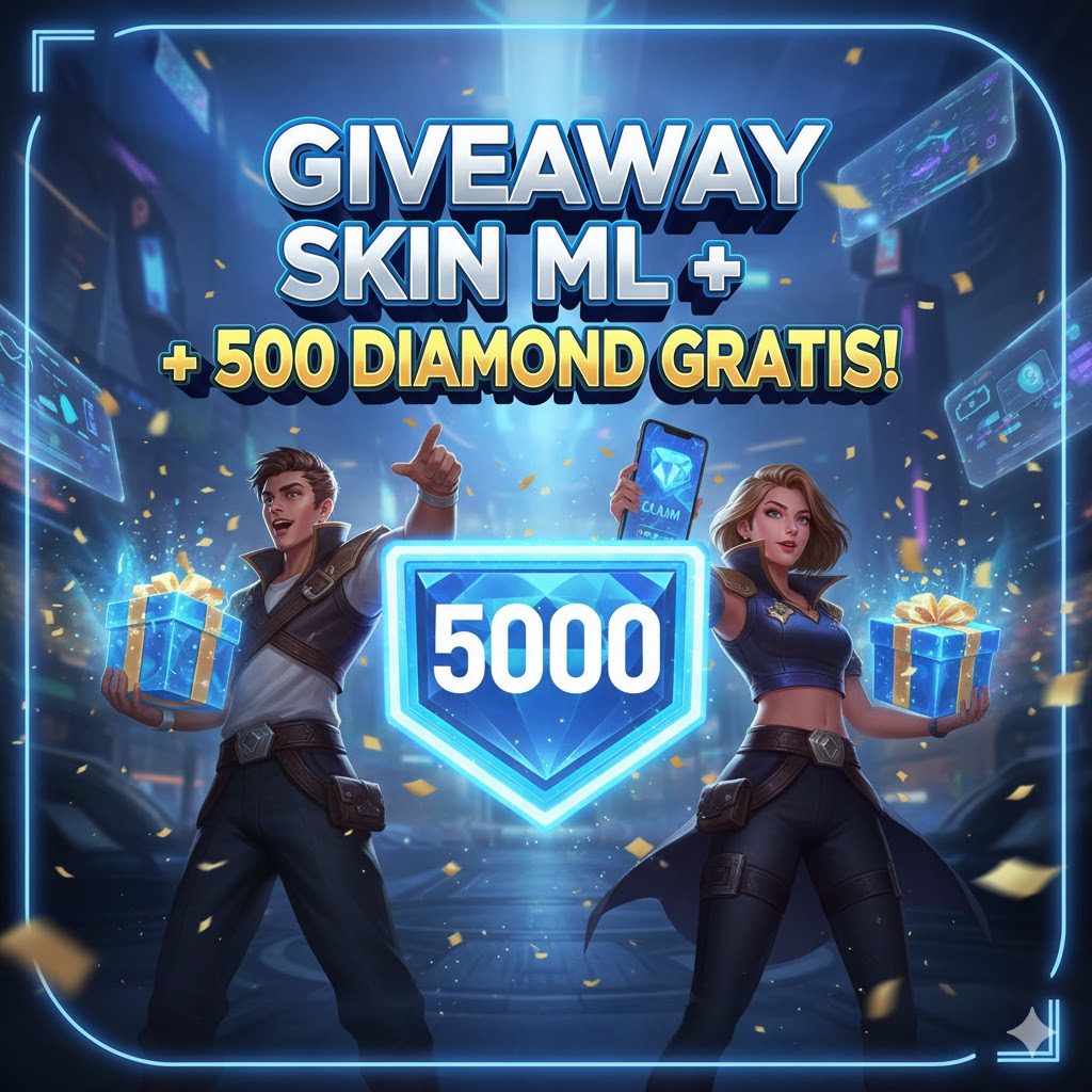 Giveaway Skin Mobile Legends + 500 Diamond Gratis: Event Terpanas November 2025!