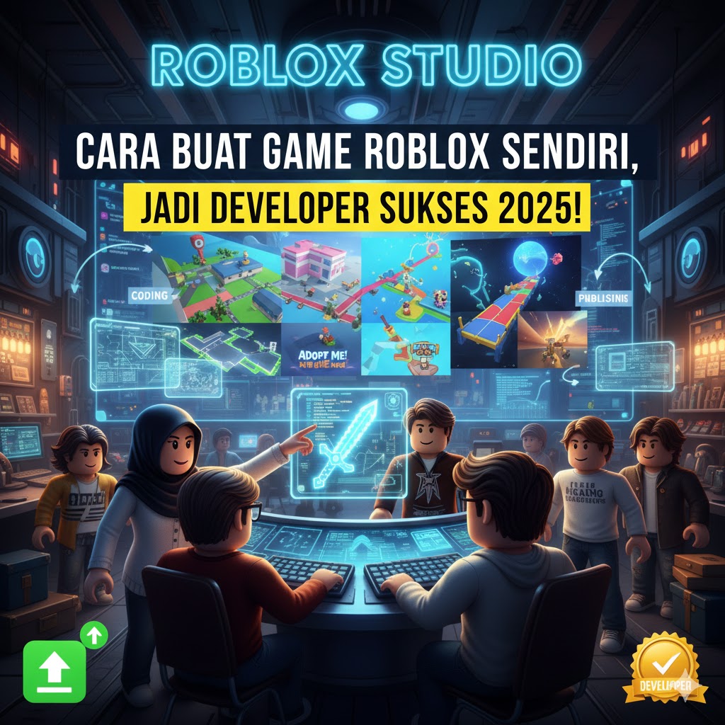 Cara Buat Game Roblox Sendiri, Jadi Developer Sukses 2025