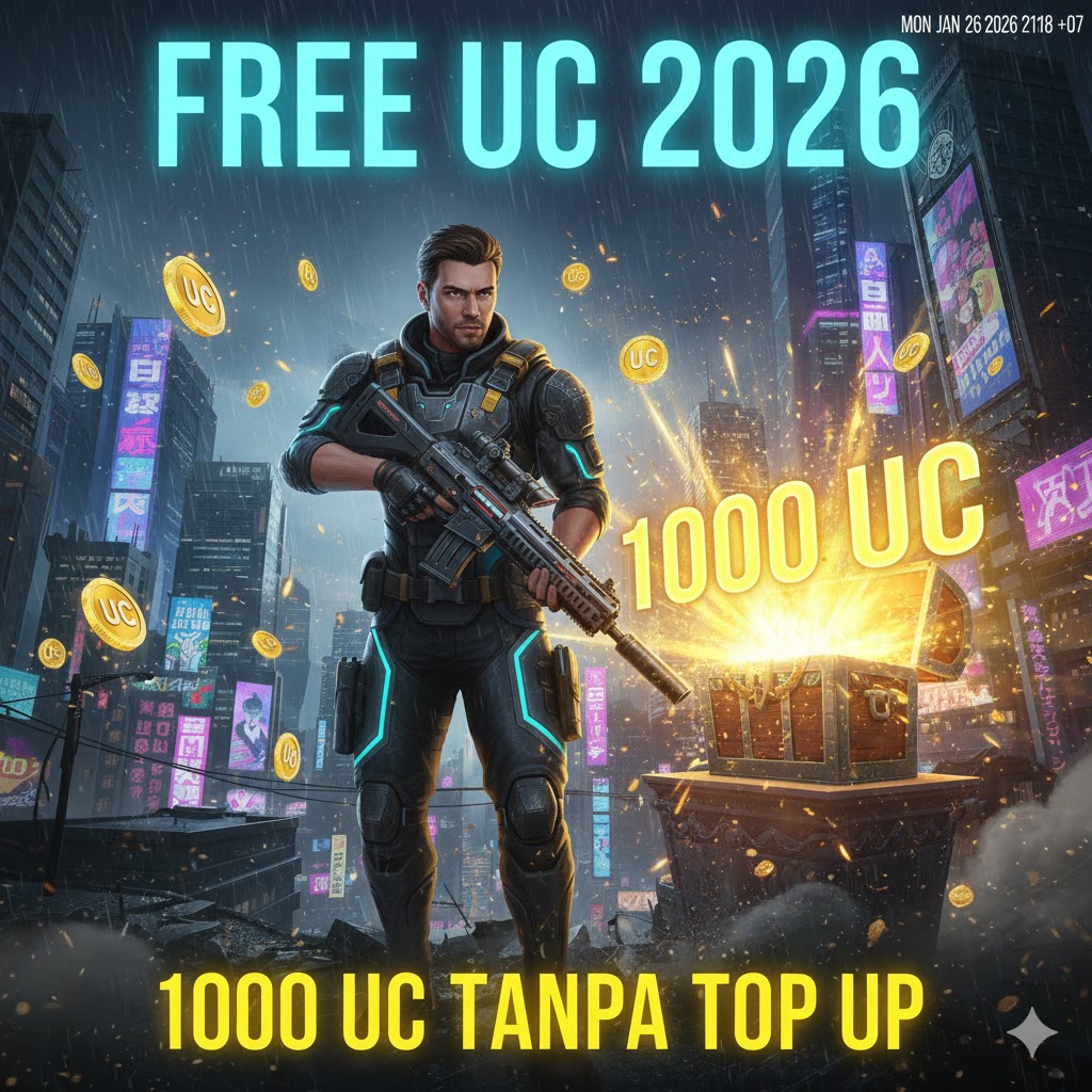 PUBG Free UC Event: Cara Klaim 1000 UC Tanpa Top Up