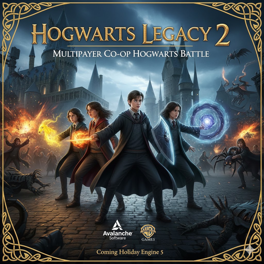 Hogwarts Legacy 2: Multiplayer Co-Op Hogwarts Battle