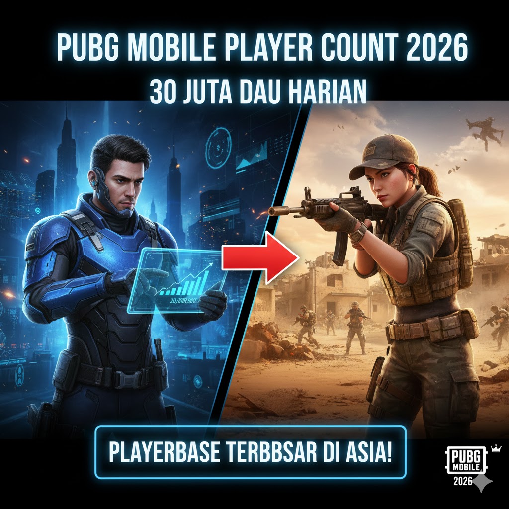 PUBG Mobile Player Count 2026: 30 Juta DAU Harian
