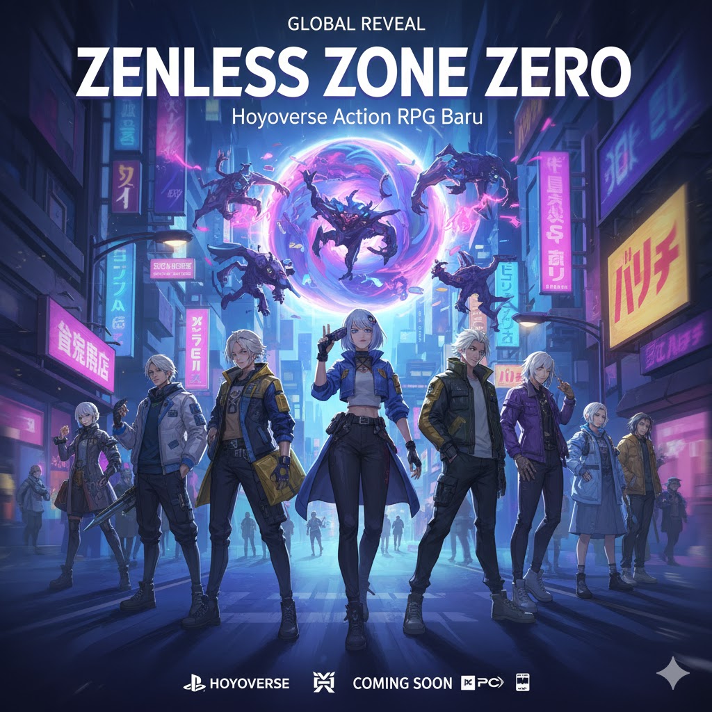 Zenless Zone Zero: Hoyoverse Action RPG Baru Resmi Dirilis