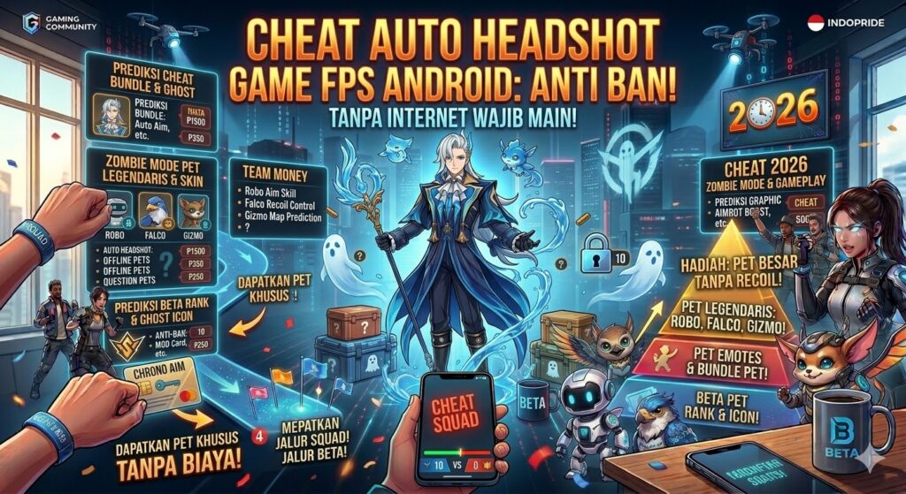 Cheat Auto Headshot Game FPS Android Anti Ban 2026!