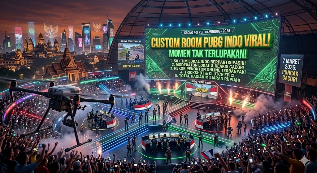 Custom Room PUBG Indo Viral: Booyah Event 2026!