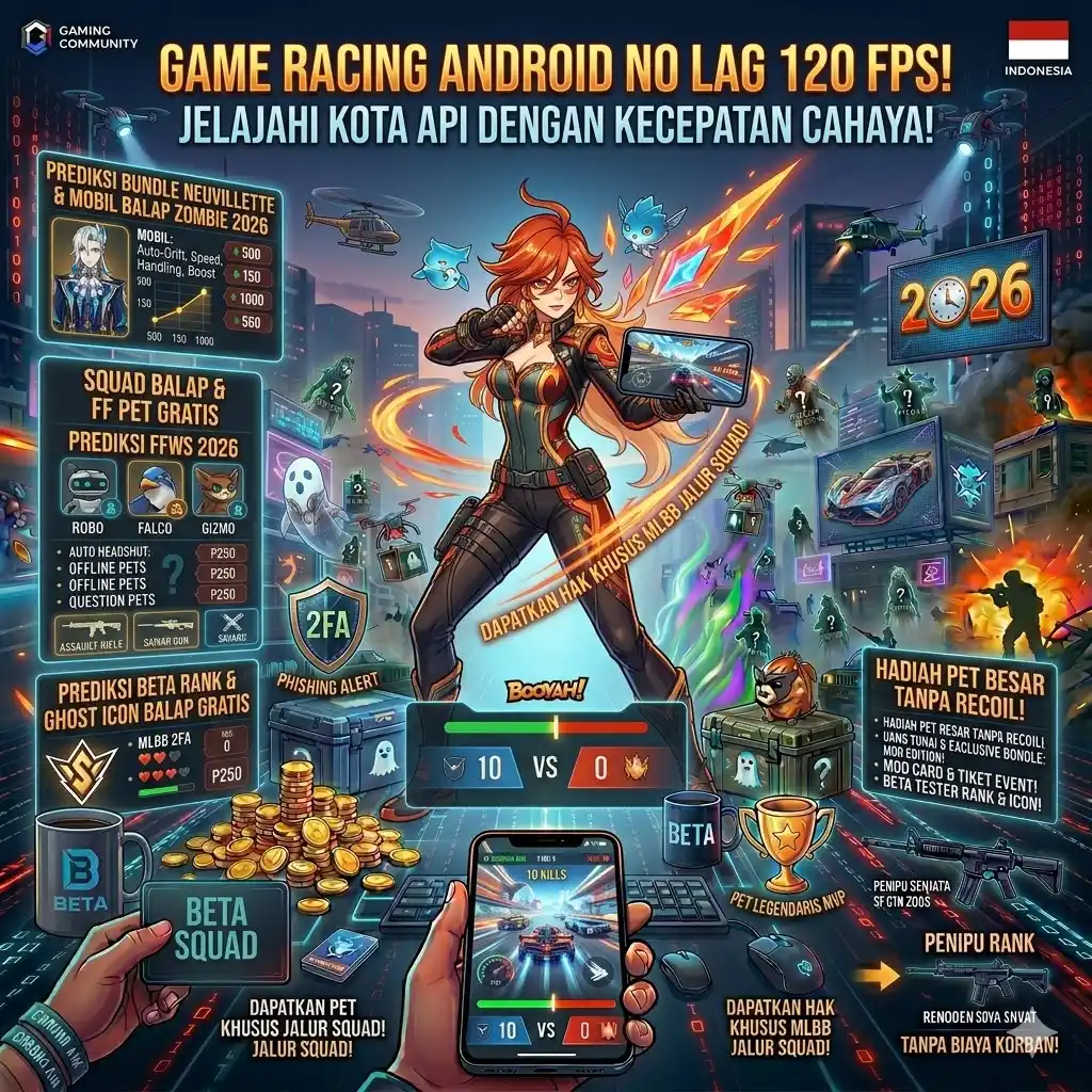 Game Racing Android No Lag 120 FPS – Terbaik & Ringan 2026!
