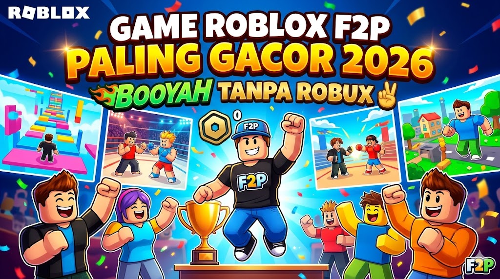 Game Roblox F2P Paling Gacor 2026: Booyah Tanpa Robux!