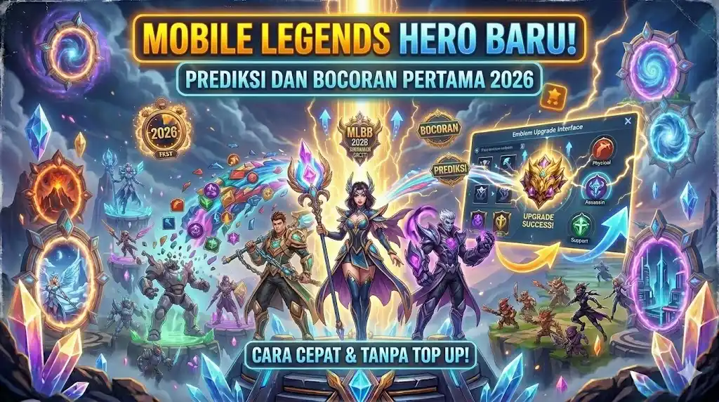 Mobile Legends Hero Baru 2026 – Prediksi dan Bocoran Pertama yang Bikin Heboh!