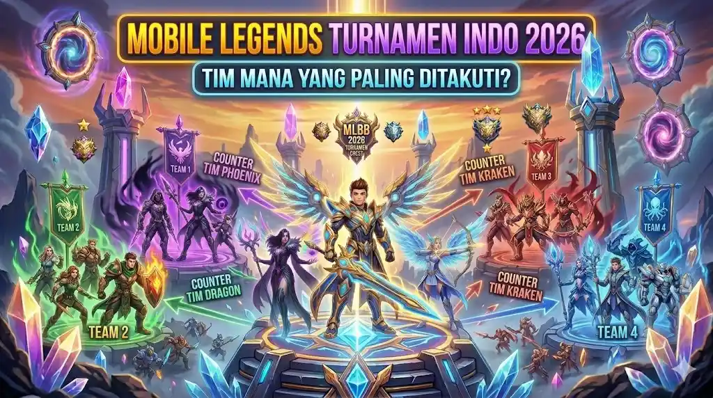 Mobile Legends Turnamen Indo 2026 – Tim Mana yang Paling Ditakuti?
