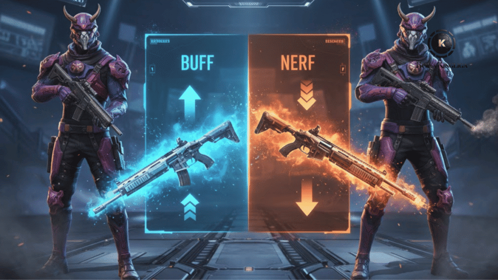Update Free Fire April 2026: Nerf dan Buff Senjata yang Perlu Diwaspadai